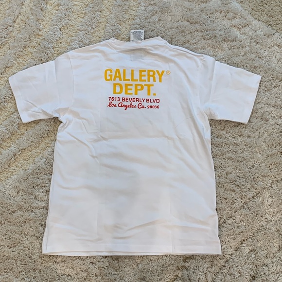 Gallery Dept CA Venice Carshow White T-Shirt Men’s Size Large - Picture 2 of 2